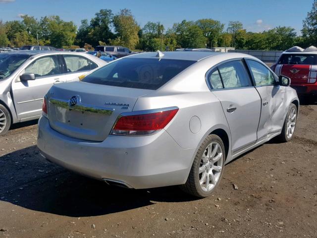 1G4GE5ED5BF192164 - 2011 BUICK LACROSSE C SILVER photo 4