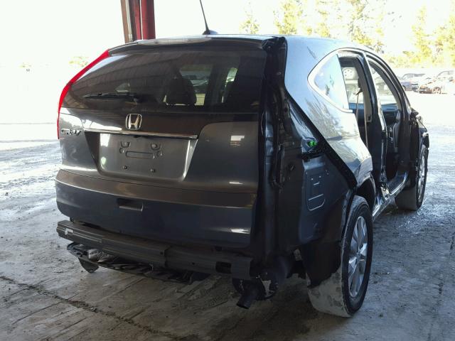 5J6RM3H71CL006014 - 2012 HONDA CR-V EXL GRAY photo 4