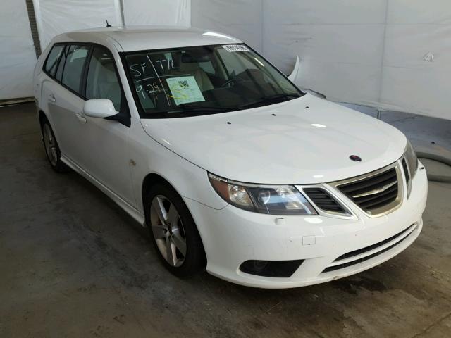 YS3FA5CY0B1304148 - 2011 SAAB 9-3 2.0T WHITE photo 1