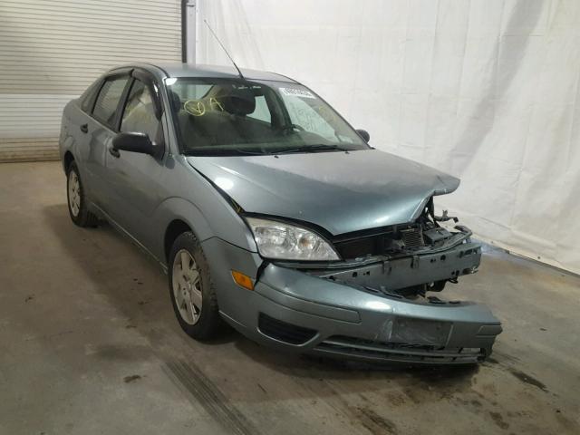 1FAFP34N96W102003 - 2006 FORD FOCUS ZX4 GRAY photo 1