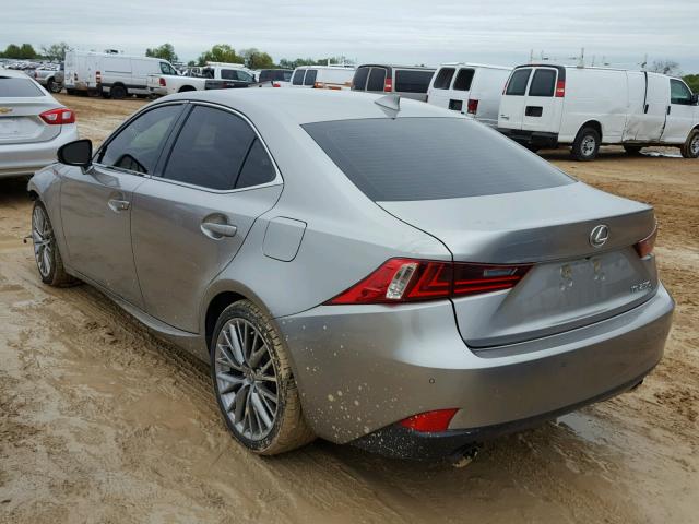 JTHBF1D2XF5060015 - 2015 LEXUS IS 250 SILVER photo 3