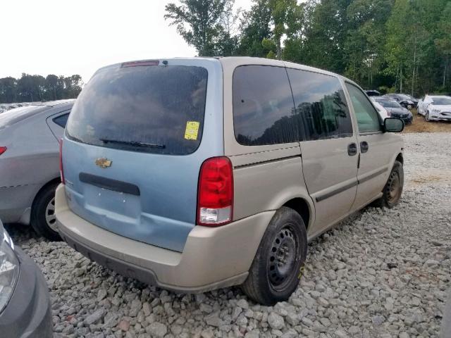 1GNDU23W48D181567 - 2008 CHEVROLET UPLANDER L SILVER photo 4