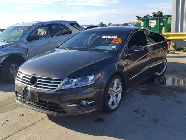 WVWBN7AN8GE504385 - 2016 VOLKSWAGEN CC BASE BROWN photo 2