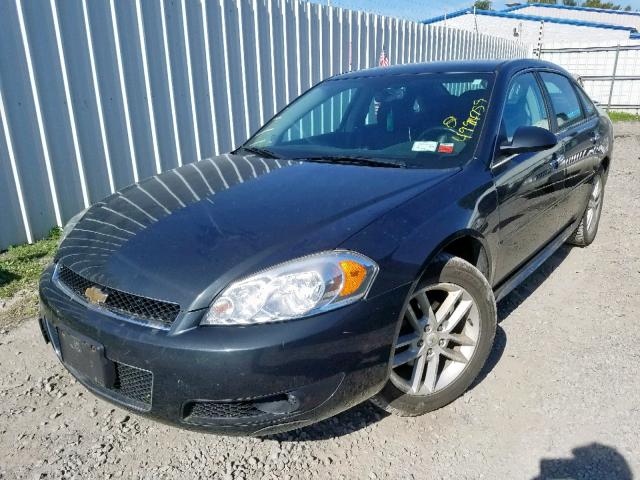 2G1WC5E30D1214359 - 2013 CHEVROLET IMPALA LTZ GRAY photo 2