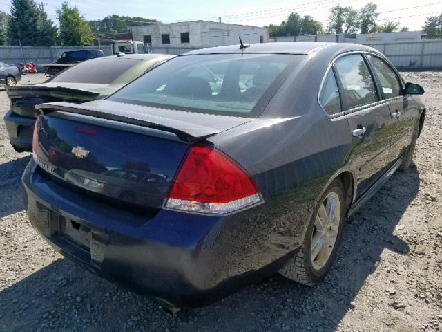 2G1WC5E30D1214359 - 2013 CHEVROLET IMPALA LTZ GRAY photo 4