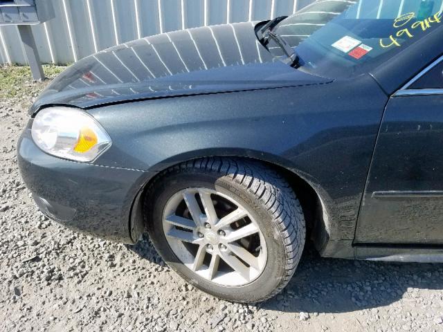 2G1WC5E30D1214359 - 2013 CHEVROLET IMPALA LTZ GRAY photo 9