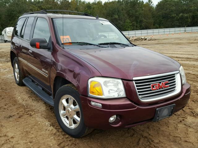 1GKDS13S662207654 - 2006 GMC ENVOY MAROON photo 1