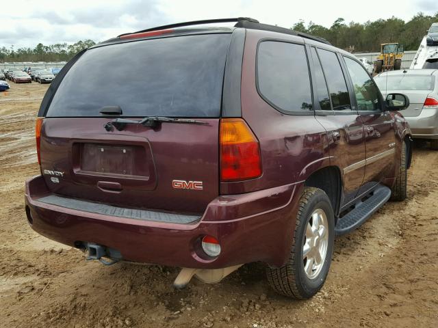 1GKDS13S662207654 - 2006 GMC ENVOY MAROON photo 4