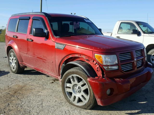 1D8GU58637W683846 - 2007 DODGE NITRO R/T RED photo 1