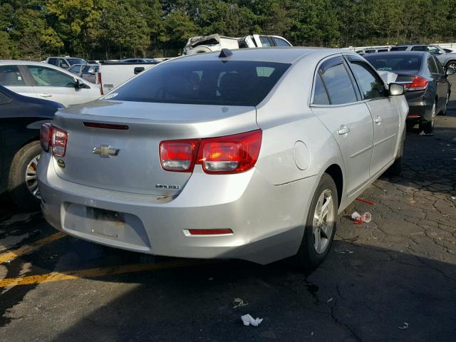 1G11B5SAXDF220369 - 2013 CHEVROLET MALIBU LS 银色 照片 4