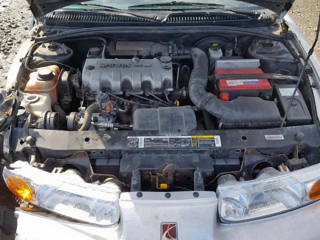 1G8ZF52812Z191247 - 2002 SATURN SL SILVER photo 7