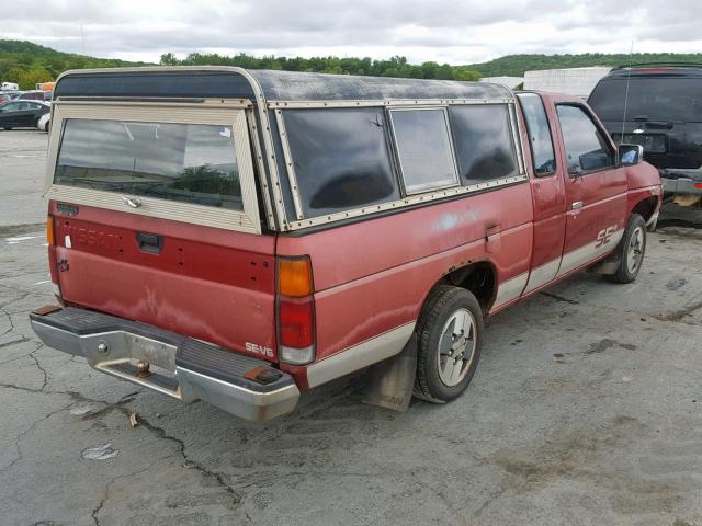 1N6HD16S0MC397751 - 1991 NISSAN TRUCK KING RED photo 4