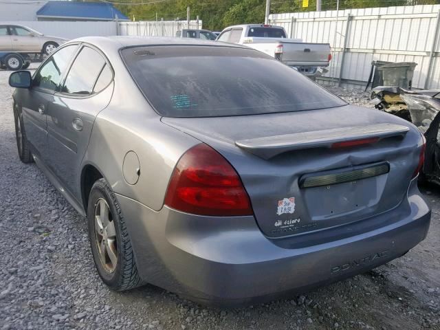 2G2WP552671203703 - 2007 PONTIAC GRAND PRIX GRAY photo 3