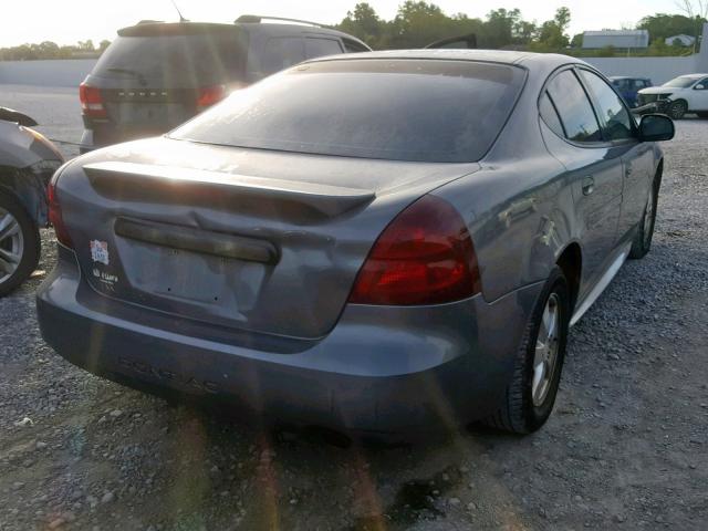 2G2WP552671203703 - 2007 PONTIAC GRAND PRIX GRAY photo 4