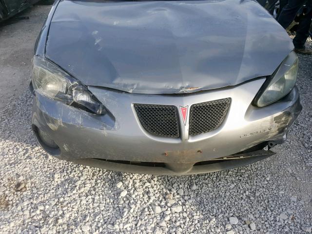 2G2WP552671203703 - 2007 PONTIAC GRAND PRIX GRAY photo 9