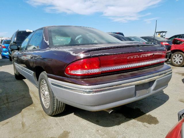 2C3EL56T3RH236537 - 1994 CHRYSLER CONCORDE MAROON photo 3