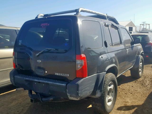 5N1ED28Y3YC524488 - 2000 NISSAN XTERRA BLACK photo 4