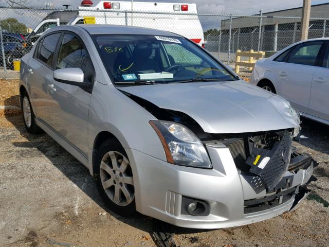 3N1AB6AP6BL664065 - 2011 NISSAN SENTRA 2.0 SILVER photo 1