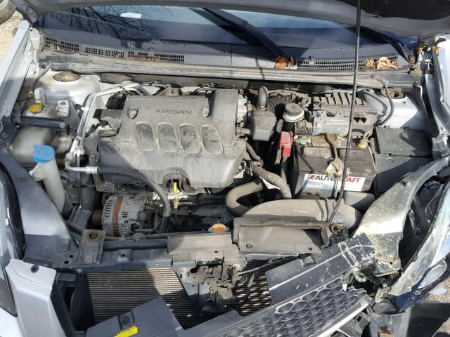 3N1AB6AP6BL664065 - 2011 NISSAN SENTRA 2.0 SILVER photo 7