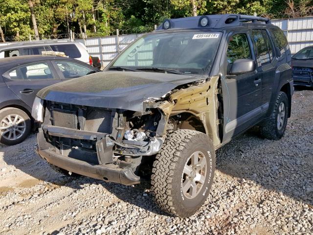 5N1AN0NWXDN816026 - 2013 NISSAN XTERRA X GRAY photo 2