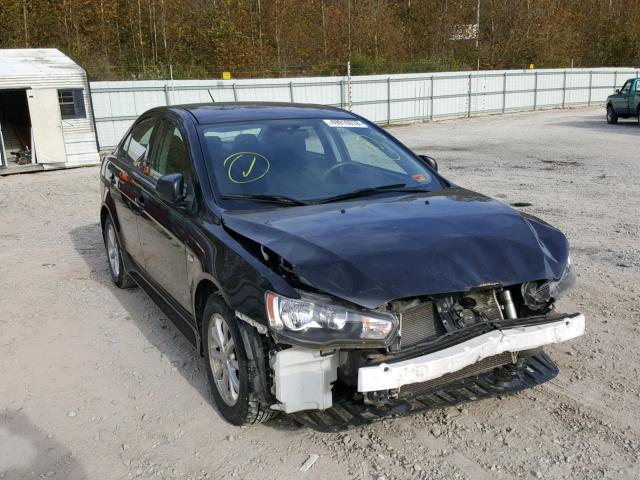 JA32V2FW1CU018553 - 2012 MITSUBISHI LANCER SE BLACK photo 1