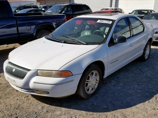 1C3EJ56H3SN639190 - 1995 CHRYSLER CIRRUS LX WHITE photo 2