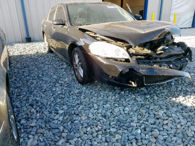 2G1WC5E34D1170527 - 2013 CHEVROLET IMPALA LTZ BLACK photo 1