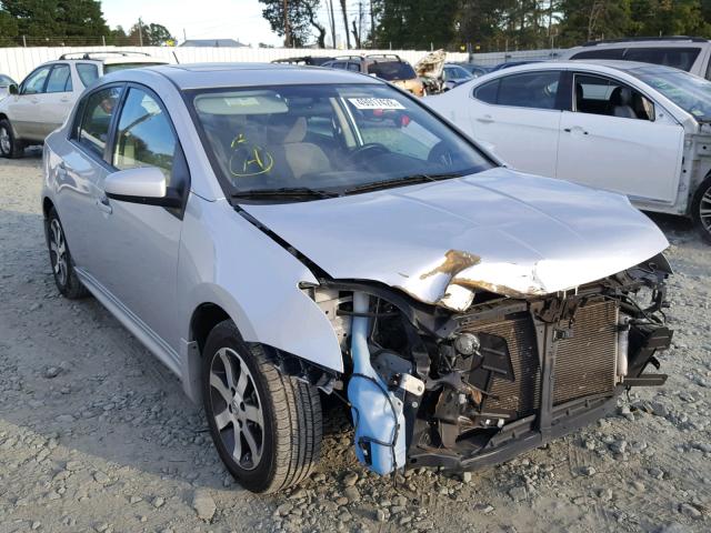 3N1AB6AP3CL639674 - 2012 NISSAN SENTRA 2.0 SILVER photo 1