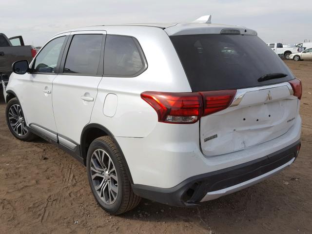 JA4AZ2A32HZ033436 - 2017 MITSUBISHI OUTLANDER WHITE photo 3