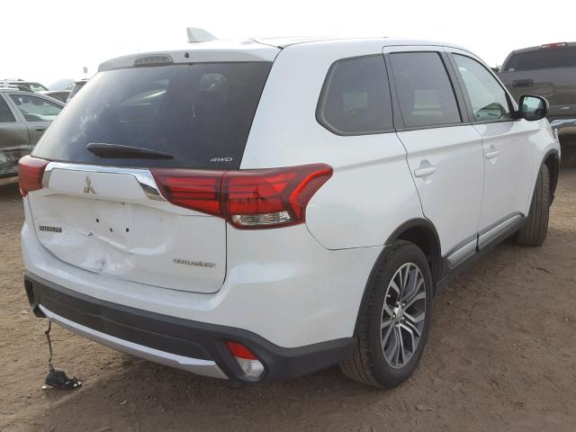 JA4AZ2A32HZ033436 - 2017 MITSUBISHI OUTLANDER WHITE photo 4