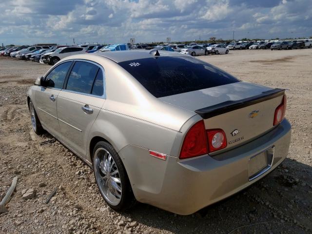 1G1ZC5E07CF203093 - 2012 CHEVROLET MALIBU 1LT 米色 照片 3