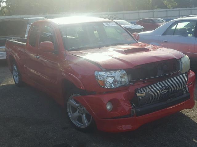 5TETU22N75Z052402 - 2005 TOYOTA TACOMA X-R RED photo 1