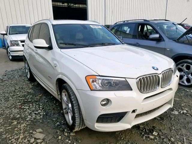 5UXWX7C50DL982234 - 2013 BMW X3 XDRIVE3 WHITE photo 1