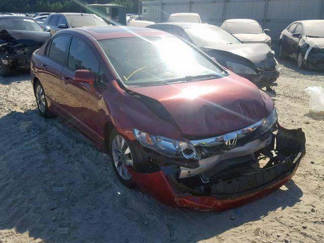 2HGFA169X9H517478 - 2009 HONDA CIVIC EXL 勃艮第红 照片 1