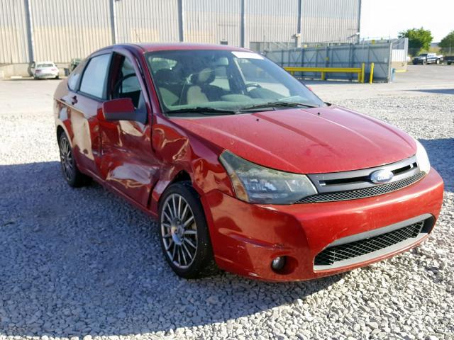 1FAHP3GN0AW214069 - 2010 FORD FOCUS SES RED photo 1