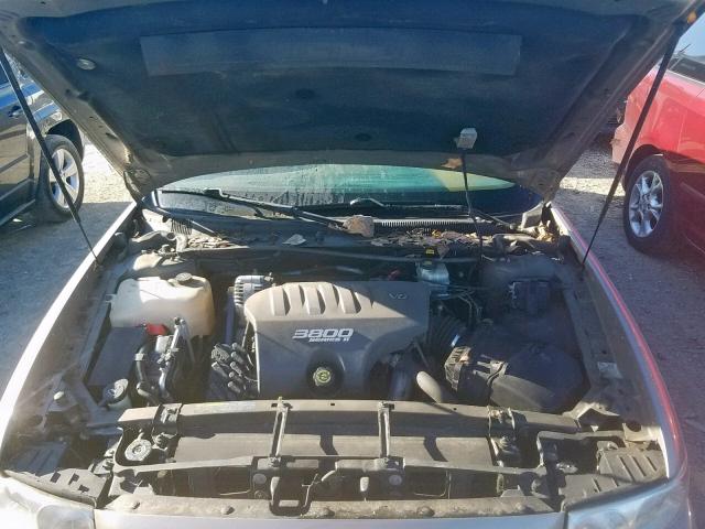 1G4HP54K724157376 - 2002 BUICK LESABRE CU TAN photo 7