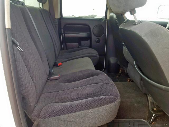 3D7KU28C74G114236 - 2004 DODGE RAM 2500 S Սպիտակ լուսանկար 6