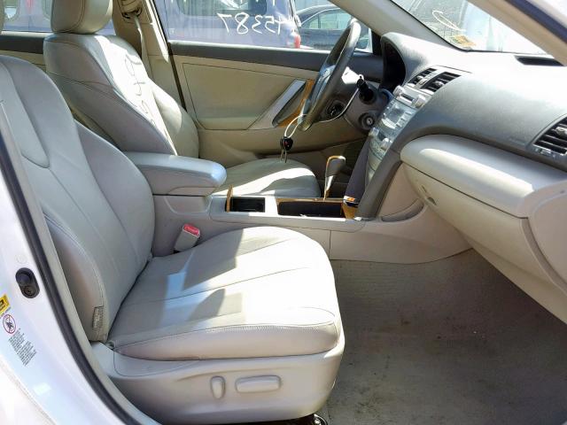 4T1BE46K87U573592 - 2007 TOYOTA CAMRY NEW WHITE photo 5