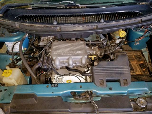 2B4FP2535VR117054 - 1997 DODGE CARAVAN BLUE photo 7