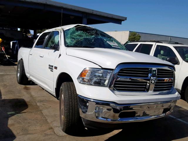 1C6RR7TT3KS606225 - 2019 RAM 1500 CLASS WHITE photo 1