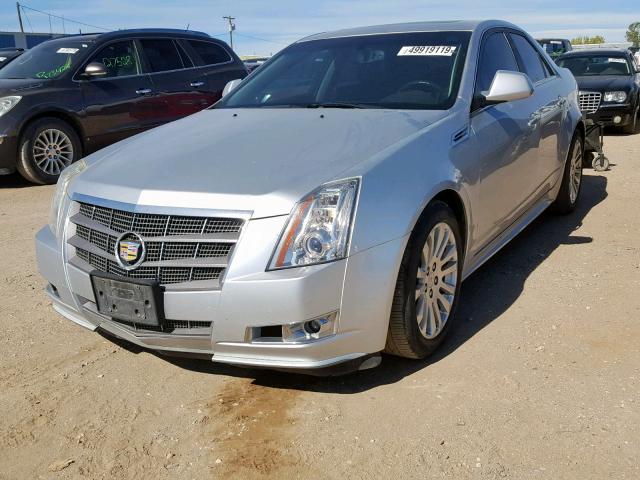 1G6DL5EG5A0116469 - 2010 CADILLAC CTS PERFOR SILVER photo 2