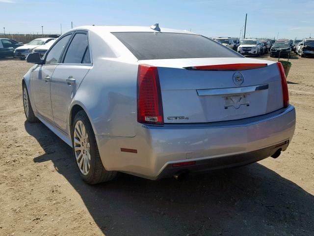 1G6DL5EG5A0116469 - 2010 CADILLAC CTS PERFOR SILVER photo 3