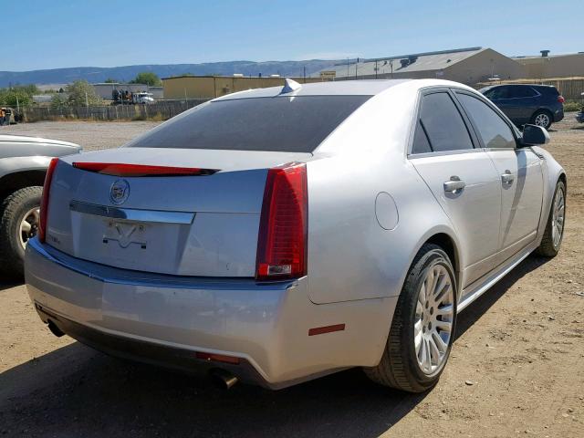 1G6DL5EG5A0116469 - 2010 CADILLAC CTS PERFOR SILVER photo 4