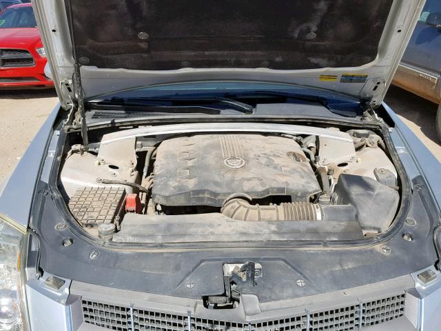 1G6DL5EG5A0116469 - 2010 CADILLAC CTS PERFOR SILVER photo 7