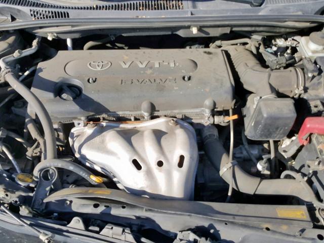 JTKDE177970178844 - 2007 TOYOTA SCION TC შავი ფოტო 7