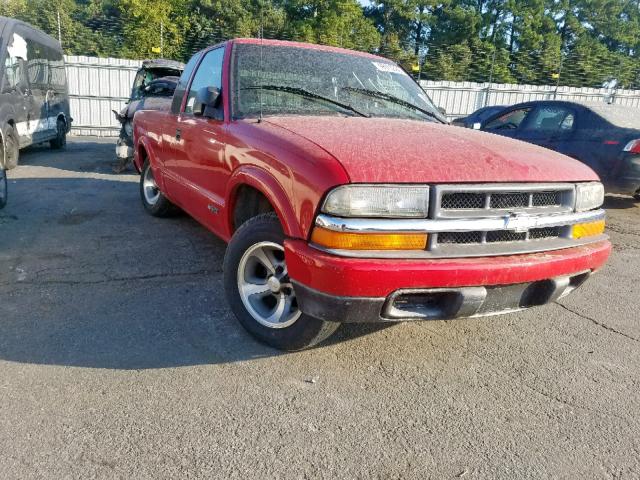 1GCCS195128254297 - 2002 CHEVROLET S-10 PU RED photo 1