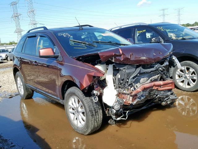 2FMDK3JC9ABA47965 - 2010 FORD EDGE SEL PURPLE photo 1