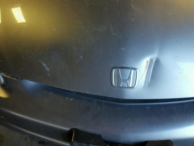 JHMZE1373YT000834 - 2000 HONDA INSIGHT GRAY photo 10