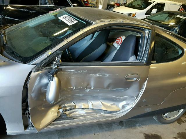 JHMZE1373YT000834 - 2000 HONDA INSIGHT GRAY photo 9