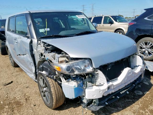 JTLZE4FEXDJ039282 - 2013 TOYOTA SCION XB ვერცხლისფერი ფოტო 1